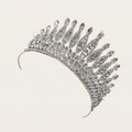 1 Silver Crown Headband With A High-End Feel, Suitable For Daily Use As A Hair Accessory