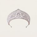 Luxury Cubic Zirconia Crown Crystal Bridal Tiaras Baroque Rhinestone Pageant Diadem Dubai Jewelry Party Wedding Hair Accessories