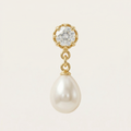 Fashionable Pearl Earrings Women'S Lightweight Luxury Style Versatile Elegant Korean Trendy Jewelry Accessories