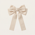 1Pcs Fashion Solid Ribbons Bows Barrettes Hair Clips Hairpins For Women Girls Lady Party Headwear Ponytail Hair Accessories